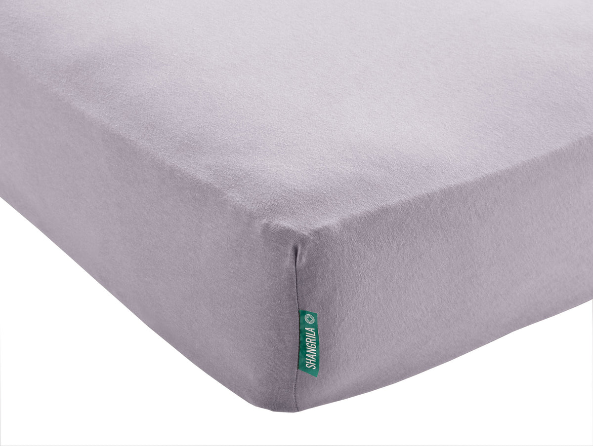 Spannbettlaken »Bremen« Bettlaken Bio Baumwolle Hautfreundlich für Boxpringbetten Matratzen bis 30 cm Höhe 202093 Grau BxL+H 120x200+30 cm Bettwäsche 202093grau_f2697045-1115-43a6-8f5b-470da3862ffb | gerdinenbox.com