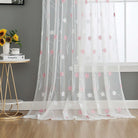 Gardine Raschel Stickerei Design »Florenz« Multiband für Gardinenschiene und Gardinenstange Elegante Fensterdekoration 2023200 01 Gardinenschal 202320001 | gerdinenbox.com