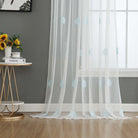 Gardine Raschel Stickerei Design »Florenz« Multiband für Gardinenschiene und Gardinenstange Elegante Fensterdekoration 2023200 04 Gardinenschal 202320004 | gerdinenbox.com