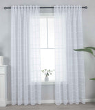 2er Set Gardine »VALENCIA« Multiband Aufhängung Scherli Transparent Leinen-Optik 2023400-408S-2 Natur Classic Gardinen Set 2023400-408S-2natur_classic | gerdinenbox.com