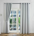 2er Set Verdunkelungsvorhänge Ösen Raffhalter 100% Verdunkelung Blackout »München Dark« Dreischichtige Bindung Fischgrätmuster 202410-2 Stein HxB 245x145 cm Vorhang 202410-2stein_fbcff672-632e-4a6d-a040-1ffc64106a46 | gerdinenbox.com