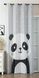 Vorhang Ösen Grobfaser »Seoul Collection« Digital Druck Ösen Gardinen Linenlook-Struktur Halbransparent Blickdicht 2024120 Panda Vorhang 2024120panda | gerdinenbox.com