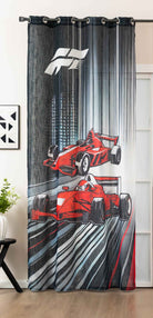 Vorhang Ösen Grobfaser »Seoul Collection« Digital Druck Ösen Gardinen Linenlook-Struktur Halbransparent Blickdicht 2024120 Racing Black Vorhang 2024120racing_black | gerdinenbox.com
