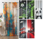 Vorhang Ösen Grobfaser »Seoul Collection« Digital Druck Ösen Gardinen Linenlook-Struktur Halbransparent Blickdicht 2024120 Vorhang 2024120var | gerdinenbox.com