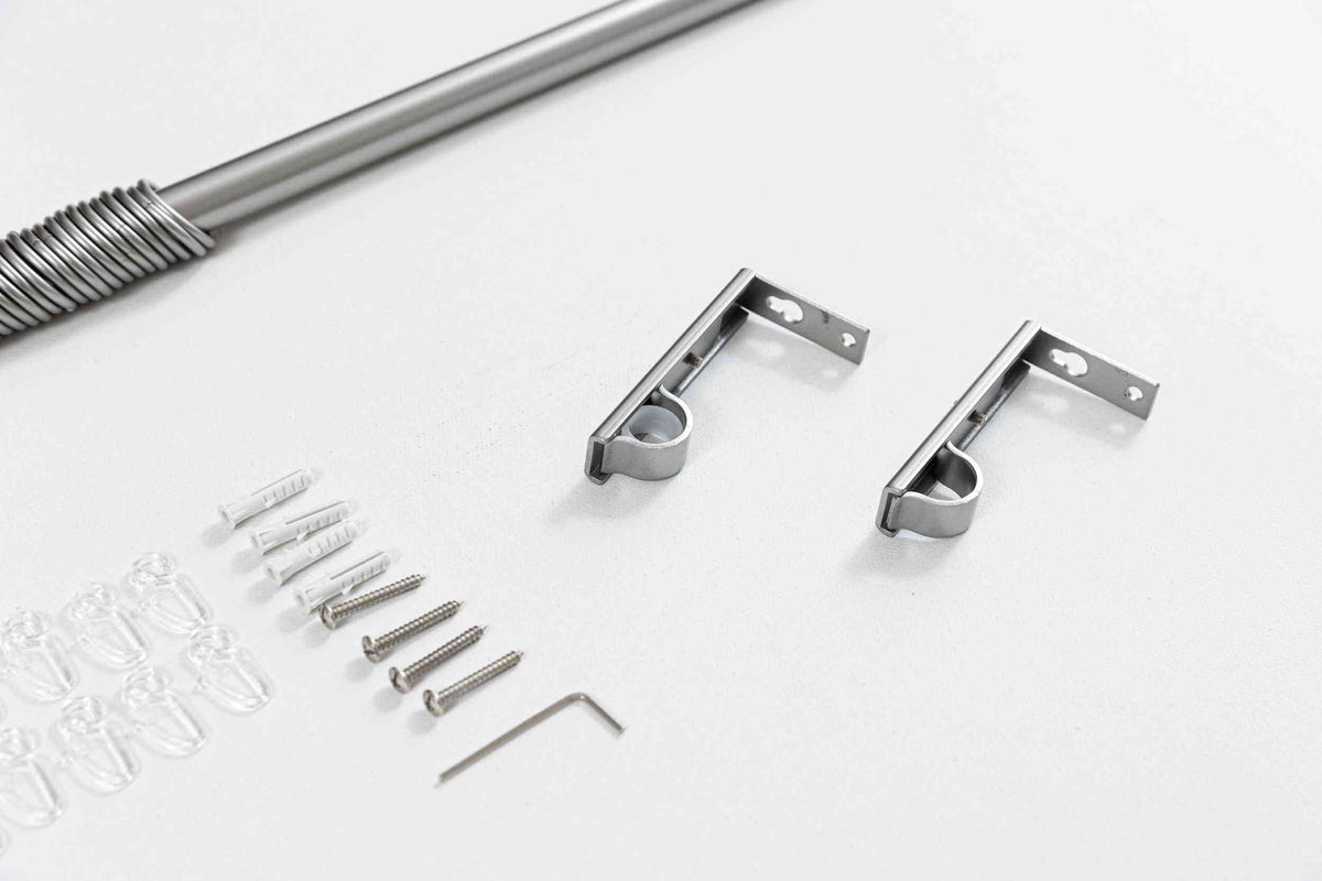 Ausziehbare Gardinenstange »Ningbo« Ø16/19 mm Komplettset zum sofortigen Montieren Wand- und Deckenmontage 2024140 Innenlaufstange 2024140_edel_5 | gerdinenbox.com