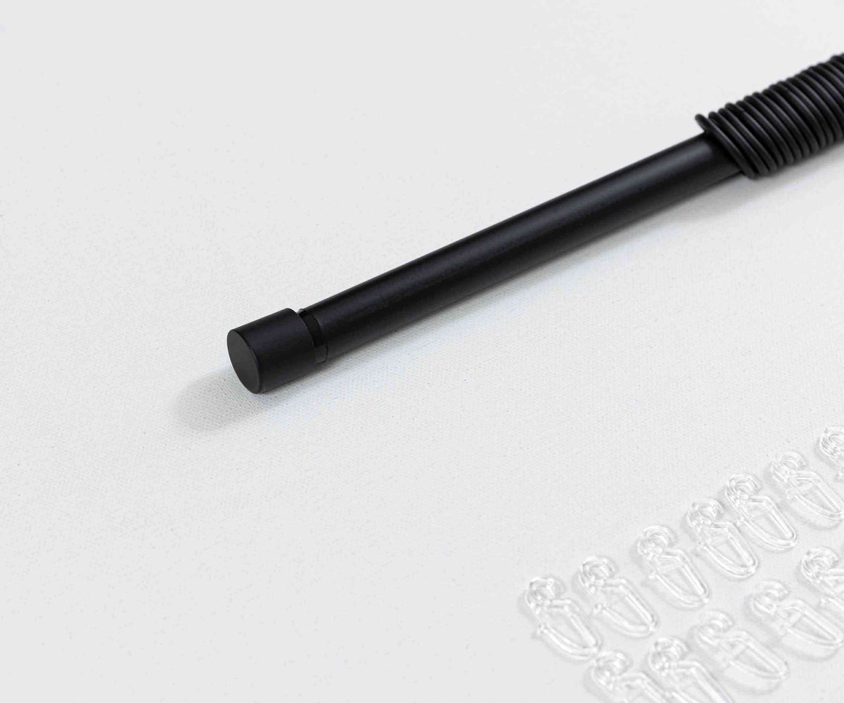 Ausziehbare Gardinenstange »Ningbo« Ø16/19 mm Komplettset zum sofortigen Montieren Wand- und Deckenmontage 2024140 Innenlaufstange 2024140_schwarz_1 | gerdinenbox.com