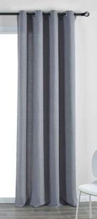 Vorhang Ösen »Essen« Cationic Raffhalter Leinenstruktur blickdicht lichtdurchlässig 210 g/m² 202430 Dunkelgrau Vorhang 202430dunkelgrau_78990321-6d9f-4750-bb8d-2db3bc3c5615 | gerdinenbox.com