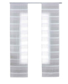 2er Set Halbtransparente Schiebegardinen Paneelwagen HxB 245x60 cm Natur Meliert »Halle« Chenille Leinenbindung Lichtdurchlässig Halbtransparent 202480P-2 Schiebegardine 202480P-2natur_meliert-crop | gerdinenbox.com