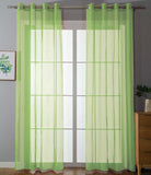 2er Set Ösenvorhänge Transparent »Uni« Gardine Stores Vorhang Ösen Bleibandabschluß Wohnzimmer 20332-cn2 Apfelgrün HxB 145x140 cm Gardinen Set 20332-cn2apfelgruen | gerdinenbox.com