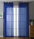 2er-Pack Ösen Gardinen Transparent Vorhang Set Wohnzimmer Voile Ösenvorhang Bleibandabschluß 203322 Royalblau HxB 225x140 cm Gardinen Set 203322royalblau_08d7f41f-8eac-4d5b-93f4-85d737be8b6d | gerdinenbox.com