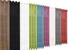 2er-Pack Ösen Gardinen Transparent Vorhang Set Wohnzimmer Voile Ösenvorhang Bleibandabschluß 203322 Gardinen Set 203322var | gerdinenbox.com