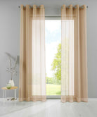 2er Set Ösengardinen Transparent »Basel« Gardine Bleiband Store Vorhang 20332TR2 Gardinen Set 20332TR2sand_4bc63f99-49cf-4d9f-9799-a255631b8716 | gerdinenbox.com