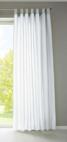 1er Set Vorhang Schal Schlaufen »Berlin« Microsatin Lichtdurchlässig Kräuselband Uni Matt 20400N Weiß HxB 225x140 cm Gardinenschal 20400Nweiss_9ef955ca-f0a3-4514-b618-a5e74cf439f8 | gerdinenbox.com