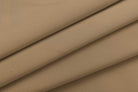 1er Set Vorhang Schal Schlaufen »Berlin« Microsatin Lichtdurchlässig Kräuselband Uni Matt 20400N Gardinenschal 20400_detail_sand_1 | gerdinenbox.com