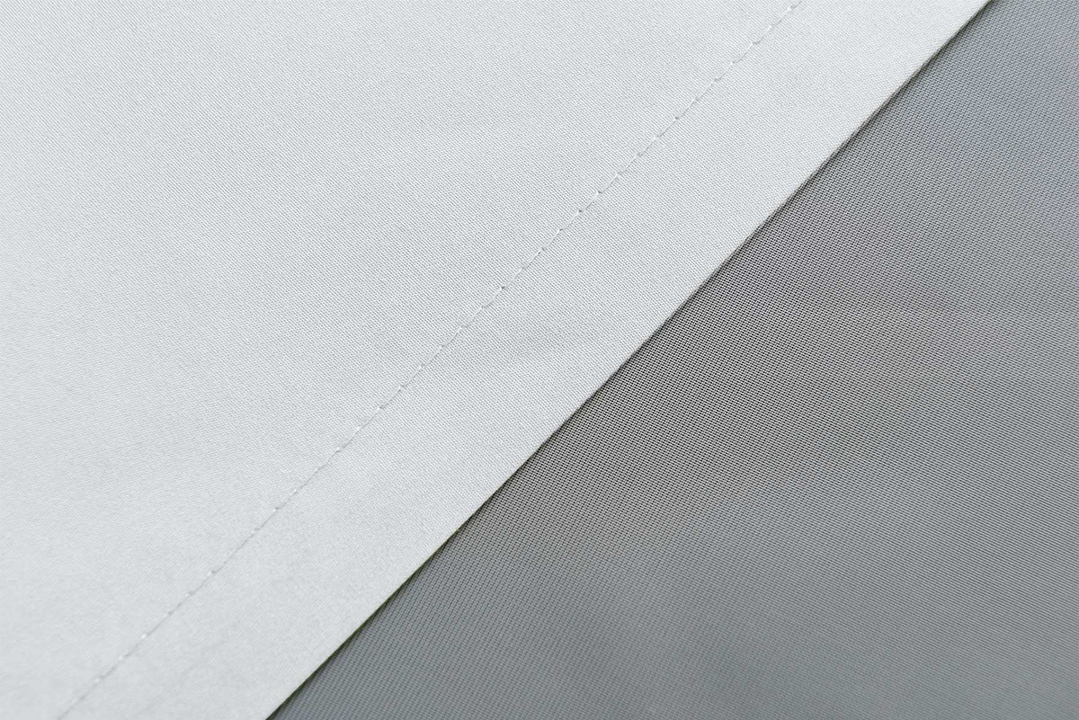 2er Set Vorhänge Schal Schlaufen »Berlin« Microsatin Lichtdurchlässig Kräuselband Uni Matt 20400N2 Vorhang 20400_detail_weiss_2_f72581e3-a529-40a9-a3f2-4cb31f5cf207 | gerdinenbox.com
