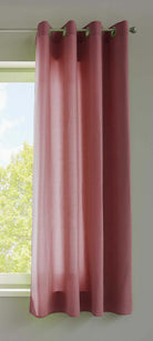 1er Set Vorhänge Schal Ösen »Berlin« Microsatin Lichtdurchlässig Uni Matt 20405N Altrosa HxB 145x140 cm Vorhang 20405Naltrosa-175 | gerdinenbox.com