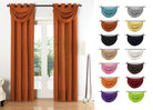 Vorhang Set Schal Ösen Microsatin Segeltuch Querbehang lichtdurchlässig Deko Wohnzimmer 20405S4 Vorhang Set 20405S4var_f8ed82d9-a7d2-4b54-acbe-545847ef1e6a | gerdinenbox.com