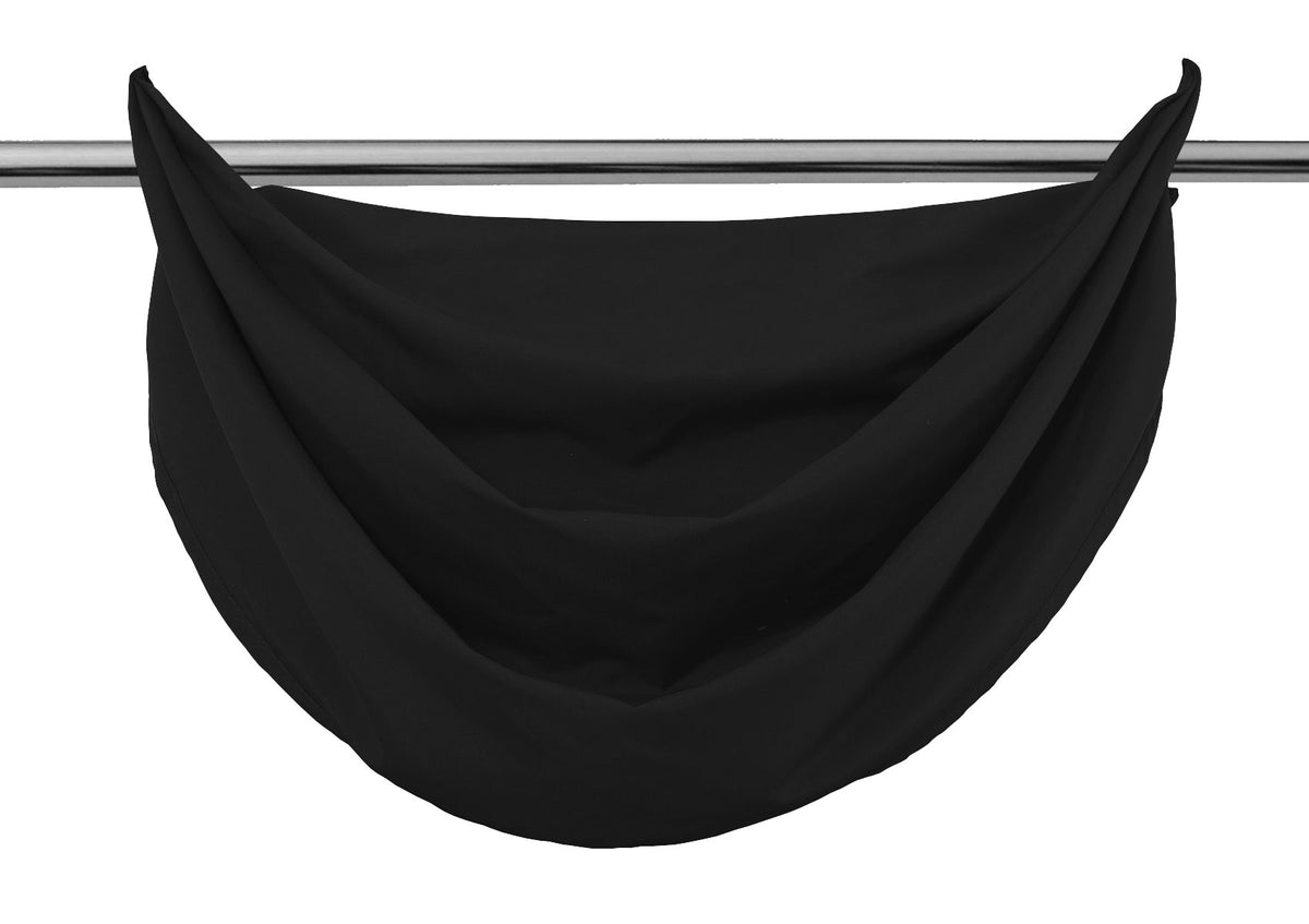 Vorhang Set Schal Ösen Microsatin Segeltuch Querbehang lichtdurchlässig Deko Wohnzimmer 20405S4 Vorhang Set 20405Vschwarz_ee9b4b60-ea45-4ca9-9f80-72580e821683 | gerdinenbox.com