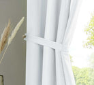 2er Set Vorhänge Schal Schlaufen »Berlin« Microsatin Lichtdurchlässig Kräuselband Uni Matt 20400N2 Vorhang 20405_raff_weiss_1_fb21fb11-25cb-4eab-a30a-7d348a925287 | gerdinenbox.com