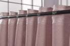 Vorhang Schal verdeckte Schlaufen >>Cationic<< blickdicht Leinen Optik natura seidenmatt (HxB) Landhaus Stil 20440 Vorhang 20440-altrosa-6 | gerdinenbox.com