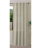 Vorhang Schal verdeckte Schlaufen >>Cationic<< blickdicht Leinen Optik natura seidenmatt (HxB) Landhaus Stil 20440 Sand Vorhang 20440sand | gerdinenbox.com