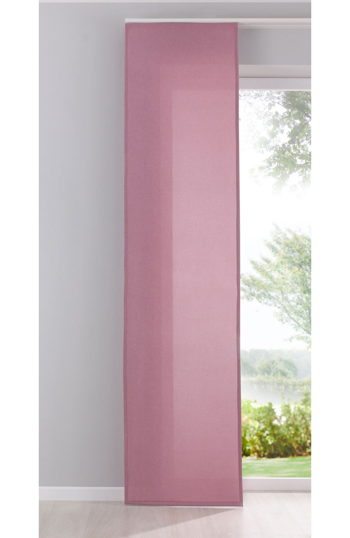Flächenvorhang Schiebegardine Cationic blickdicht Leinen Optik natura seidenmatt Landhaus Stil 204411 Altrosa Schiebegardine 204411altrosa | gerdinenbox.com