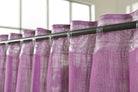 Vorhang Schal verdeckte Schlaufen >>Linene<< blickdicht Leinen Optik Natur Grobfaser (HxB) Lanhaus Stil schwere Qualität 20445 Vorhang 20445_fuchsia_7 | gerdinenbox.com