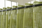 Vorhang Schal verdeckte Schlaufen >>Linene<< blickdicht Leinen Optik Natur Grobfaser (HxB) Lanhaus Stil schwere Qualität 20445 Vorhang 20445_grAn_2 | gerdinenbox.com