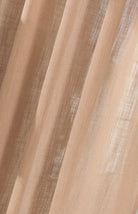 Vorhang Schal verdeckte Schlaufen >>Linene<< blickdicht Leinen Optik Natur Grobfaser (HxB) Lanhaus Stil schwere Qualität 20445 Vorhang 20445_sand_d4 | gerdinenbox.com