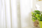 Vorhang Schal verdeckte Schlaufen >>Linene<< blickdicht Leinen Optik Natur Grobfaser (HxB) Lanhaus Stil schwere Qualität 20445 Vorhang 20445_weiss_10 | gerdinenbox.com