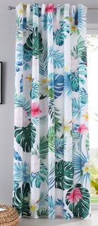 Vorhang Schal blickdicht verdeckte Schlaufen Universalband Digitaldruck (Höhe x Breite cm) 20490 Tropical Vorhang 20490tropical | gerdinenbox.com