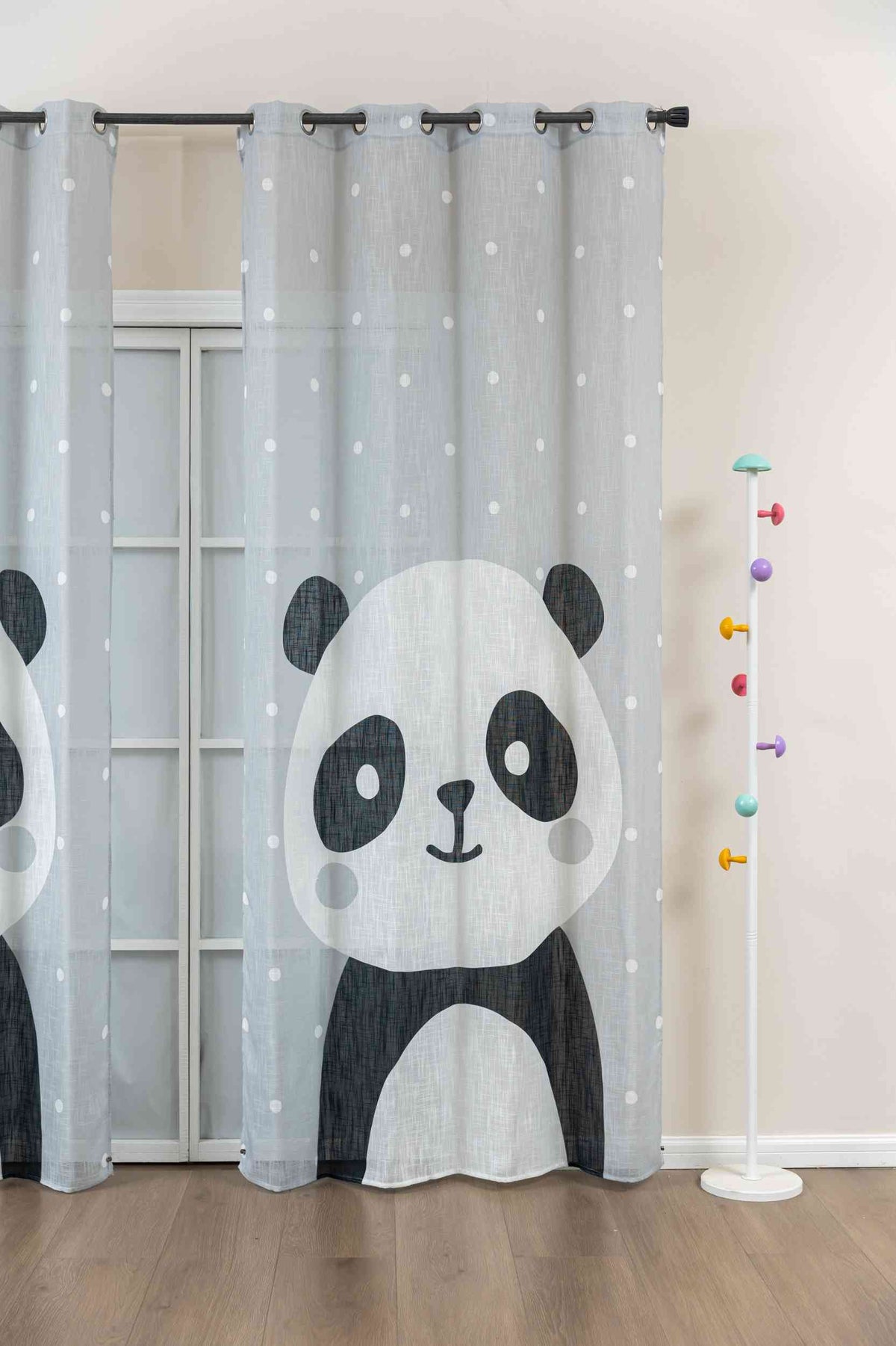 2er Set Vorhang Ösen Grobfaser »Seoul Collection« Digital Druck Ösen Linenlook-Struktur Halbransparent Blickdicht Gardinen Vorhang 3F3A6088 | gerdinenbox.com
