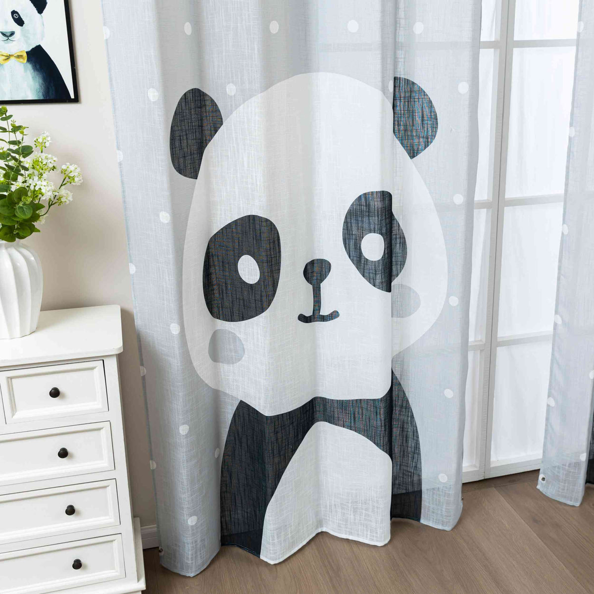 2er Set Vorhang Ösen Grobfaser »Seoul Collection« Digital Druck Ösen Linenlook-Struktur Halbransparent Blickdicht Gardinen Vorhang 3F3A6091_1 | gerdinenbox.com
