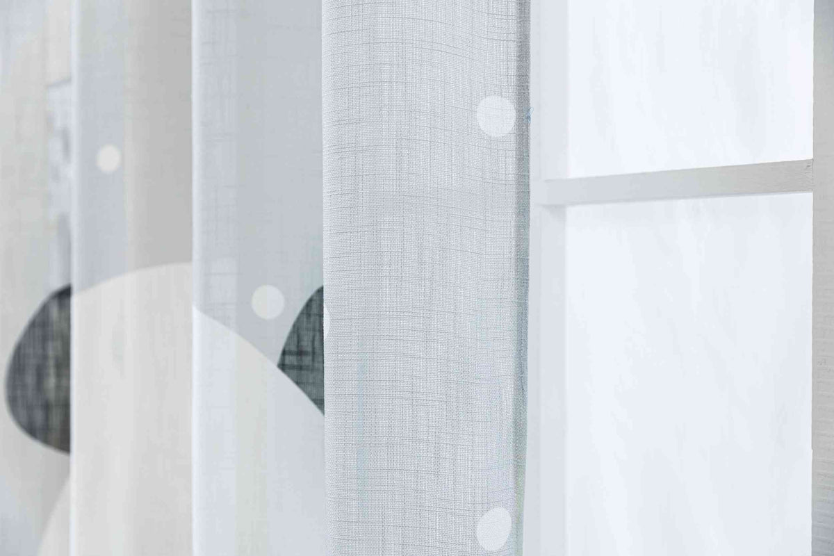 2er Set Vorhang Ösen Grobfaser »Seoul Collection« Digital Druck Ösen Linenlook-Struktur Halbransparent Blickdicht Gardinen Vorhang 3F3A6108_1 | gerdinenbox.com