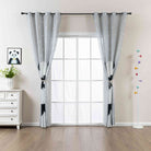 2er Set Vorhang Ösen Grobfaser »Seoul Collection« Digital Druck Ösen Linenlook-Struktur Halbransparent Blickdicht Gardinen Vorhang 3F3A6134_1 | gerdinenbox.com