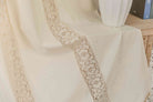 2er Set Vorhang Ösen »Osaka« HxB 245x140 cm Creme 100% Baumwolle Linenlook Makrameespitze Bommeln Raffhalter Gardinen Vorhang 3F3A7223_96d87642-453f-4295-b7ab-f8623376f2f1 | gerdinenbox.com