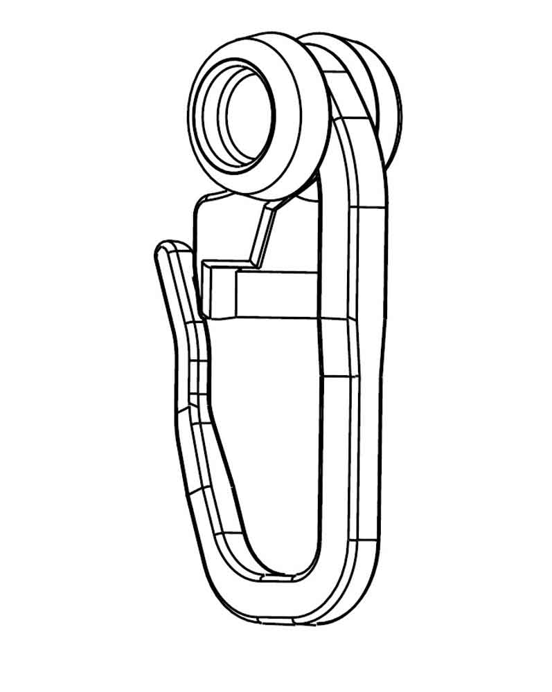 100 Gardinenröllchen, Rollringe, Universalhaken, Gardinengleiter - Leise und Effiziente Gleiter für Innenlaufschienen und -stangen | Made in Germany | Ø8mm x 8mm x 27mm 20231000 Gardinen Zubehör 47595482546440_4b44d52d-9cf7-430a-bc6a-2dc2debd7b3f | gerdinenbox.com