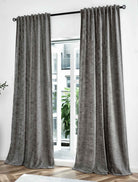 2er Set Vorhänge Chenille Jacquard »RIGA« mit Multiband-Aufhängung Luxuriöser Stil für Ihr Zuhause 2023500-2 Grau Vorhang Set 47595879465224_124e8e89-5656-466c-9883-dd2654c5061d | gerdinenbox.com