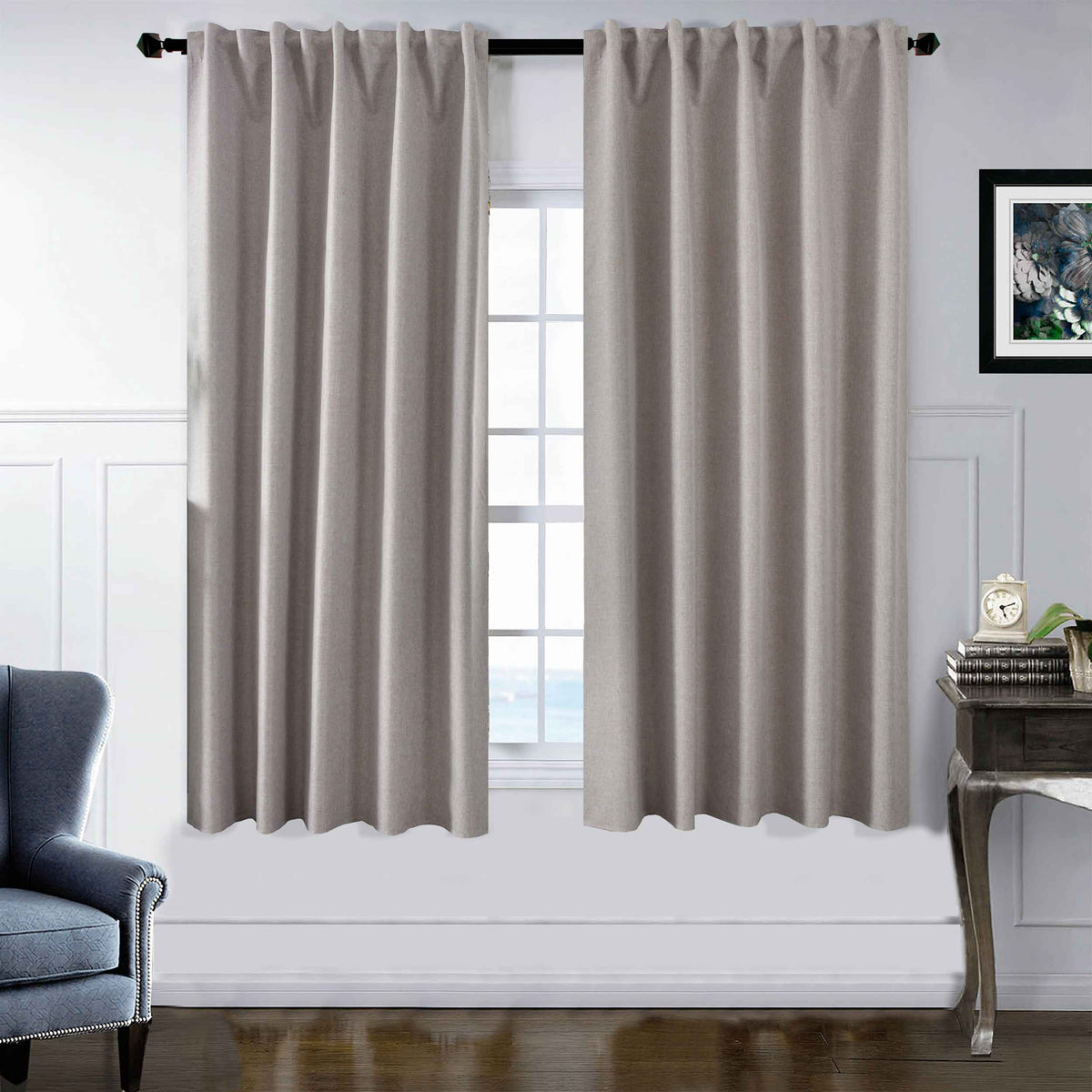 2er Set Verdunkelungsvorhänge 100% Verdunkelung »BOSTON Dark« mit Multibandaufhängung 2023600-2 Taupe HxB 175x140 cm Vorhang Set 47596045107464_227babb4-884f-4b3f-b48c-33180e8f2e00 | gerdinenbox.com