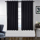 2er Set Verdunkelungsvorhänge 100% Verdunkelung »BOSTON Dark« mit Multibandaufhängung 2023600-2 Schwarz HxB 175x140 cm Vorhang Set 47596050481416_6e5c2465-2956-402c-b764-44ca82010c76 | gerdinenbox.com