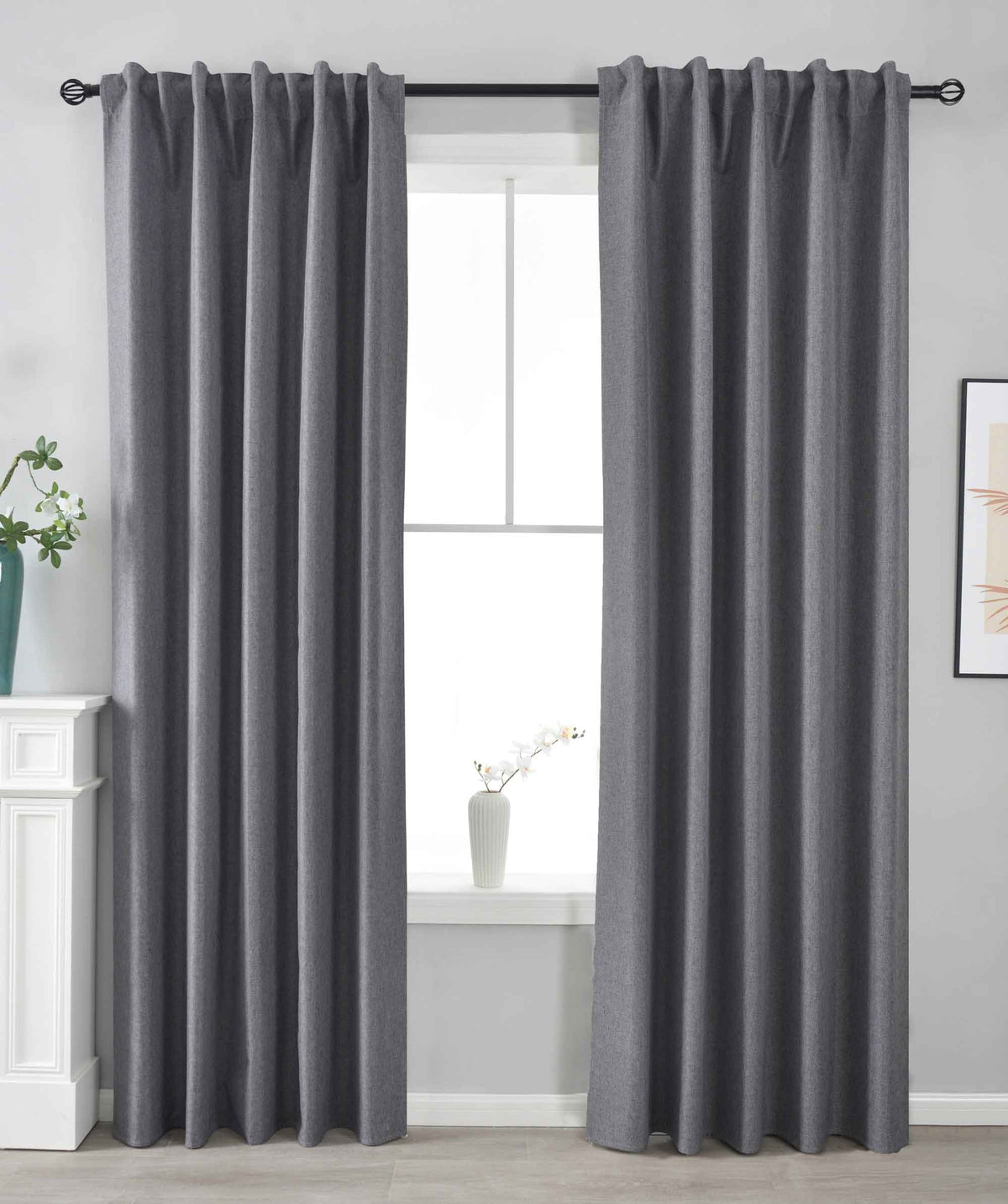 2er Set Verdunkelungsvorhänge 100% Verdunkelung »BOSTON Dark« mit Multibandaufhängung 2023600-2 Dunkelgrau HxB 245x140 cm Vorhang Set 47596061982984_afe6736a-4063-4f2d-be90-d49011b88ff8 | gerdinenbox.com