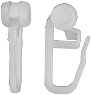 100 Gardinenröllchen, Rollringe, Universalhaken, Gardinengleiter - Leise und Effiziente Gleiter für Innenlaufschienen und -stangen | Made in Germany | Ø8mm x 8mm x 27mm 20231000 Gardinen Zubehör 47924501774600_4a73b606-df79-4d66-9842-5519f7a561f3 | gerdinenbox.com