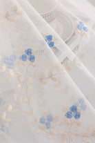 Gardine Raschel Stickerei Design »Florenz« Multiband für Gardinenschiene und Gardinenstange Elegante Fensterdekoration 2023200 Gardinenschal 593A0075 | gerdinenbox.com