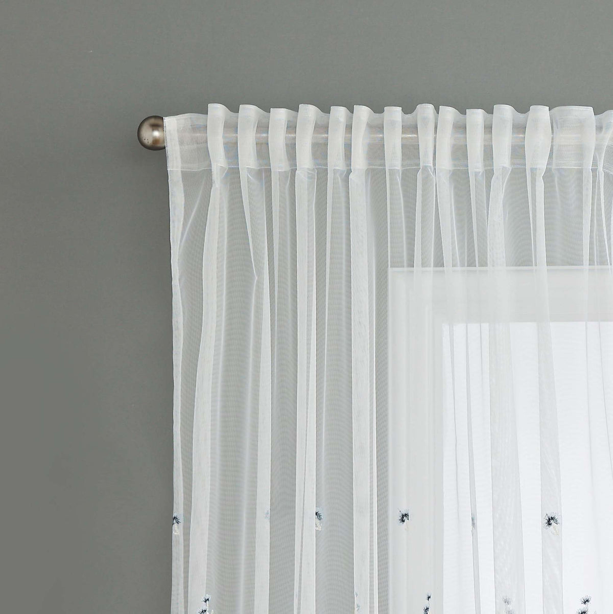 Gardine Raschel Stickerei Design »Florenz« Multiband für Gardinenschiene und Gardinenstange Elegante Fensterdekoration 2023200 Gardinenschal 593A0105 | gerdinenbox.com