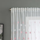 Gardine Raschel Stickerei Design »Florenz« Multiband für Gardinenschiene und Gardinenstange Elegante Fensterdekoration 2023200 Gardinenschal 593A0125 | gerdinenbox.com