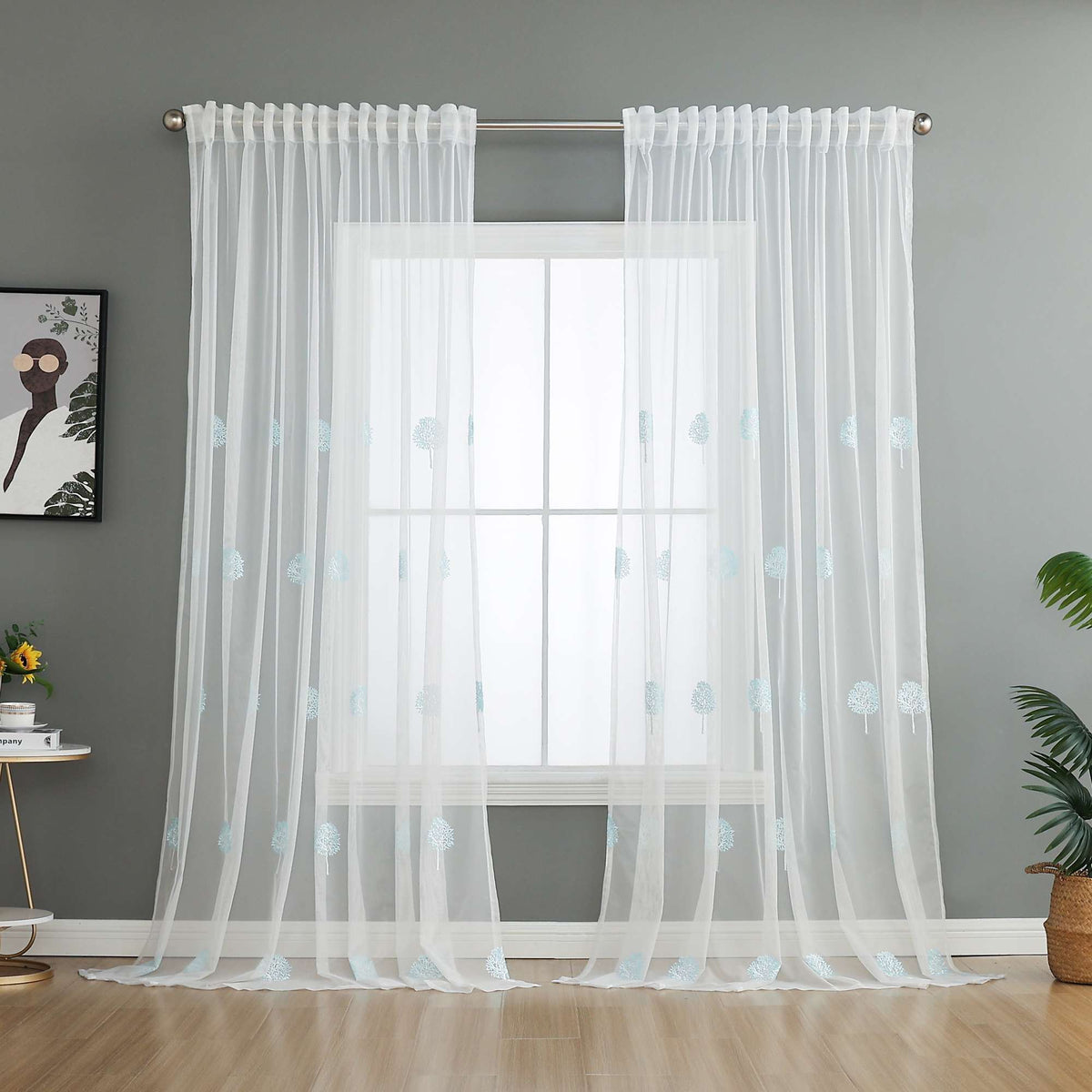 Gardine Raschel Stickerei Design »Florenz« Multiband für Gardinenschiene und Gardinenstange Elegante Fensterdekoration 2023200 Gardinenschal 593A0174 | gerdinenbox.com
