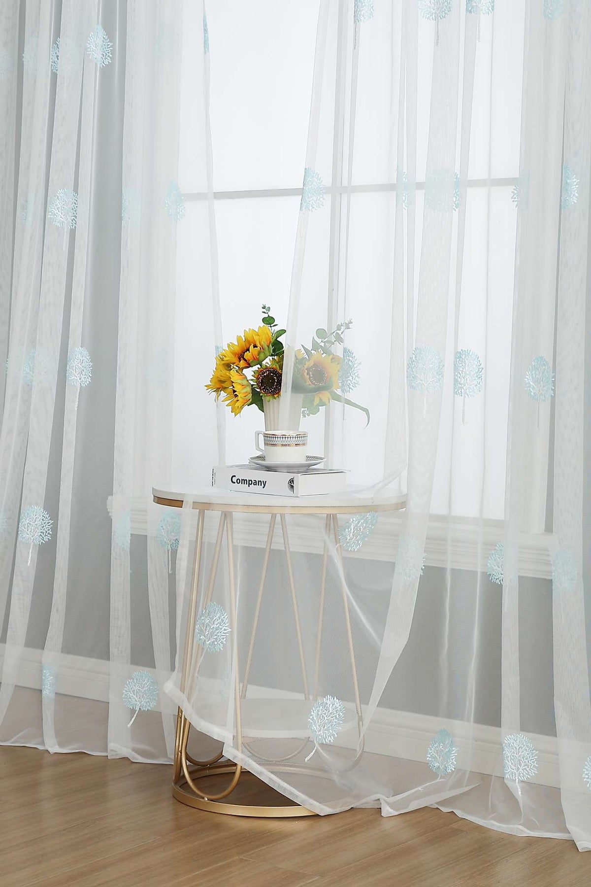Gardine Raschel Stickerei Design »Florenz« Multiband für Gardinenschiene und Gardinenstange Elegante Fensterdekoration 2023200 Gardinenschal 593A0179 | gerdinenbox.com