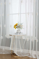 Gardine Raschel Stickerei Design »Florenz« Multiband für Gardinenschiene und Gardinenstange Elegante Fensterdekoration 2023200 Gardinenschal 593A0212 | gerdinenbox.com