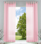 2er-Pack Gardinen Transparent Vorhang Set Wohnzimmer Voile Schlaufenschal mit Bleibandabschluß 61000CN Hellrosa HxB 175x140 cm Gardinen Set 61000CNhellrosa_b0e5c4d2-d985-428b-bcc7-34e69805cac9 | gerdinenbox.com