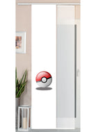 2er Set Schiebegardine Flächenvorhang Wildseide Optik und Voile Paneel 80400 Pokeball Schiebegardine 80400pokeball | gerdinenbox.com